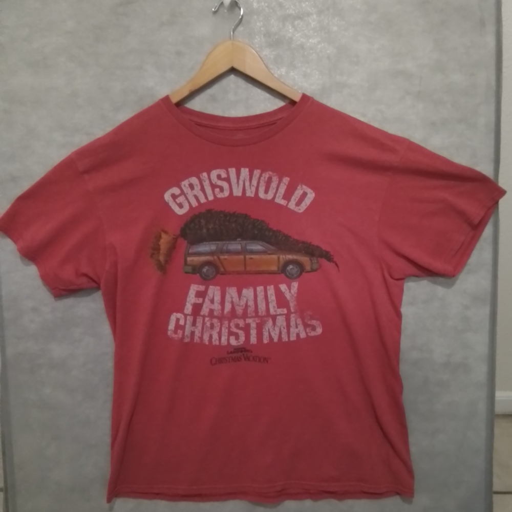 Griswold Family Christmas Vacation T-shirt : Size XL : Red : A Classic